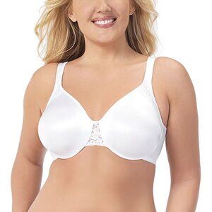 Exquisite Form Fully Minimizer Bra 5175070 - White Sz 38D 925132